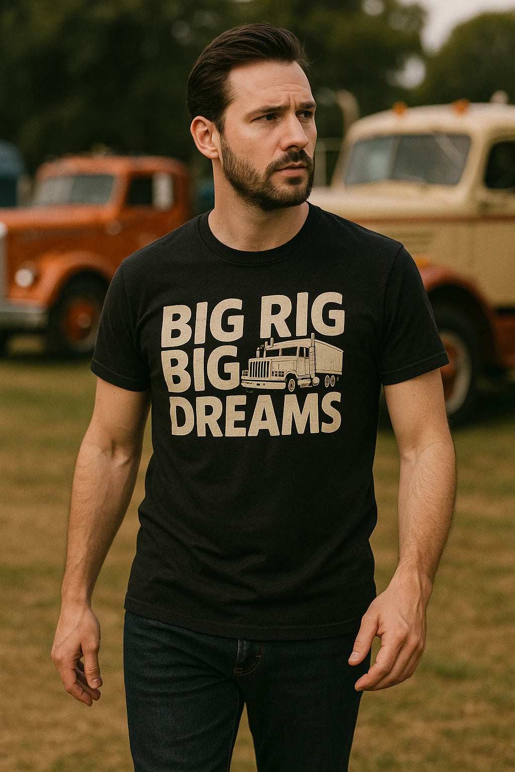 "Big Rig Big Dreams" trucks shirts - product photo 6