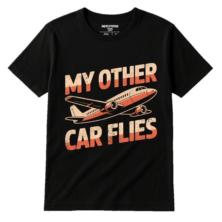 Black Airplane T Shirt - 