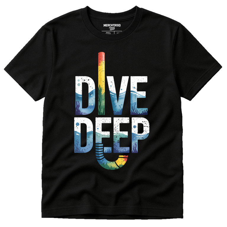 Black Snorkeling Shirts - 