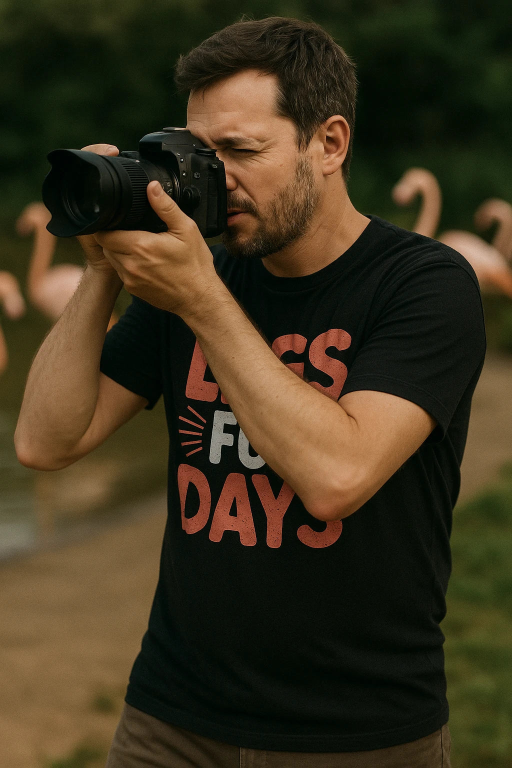 "Legs for Days" flamingo shirts - product photo 7