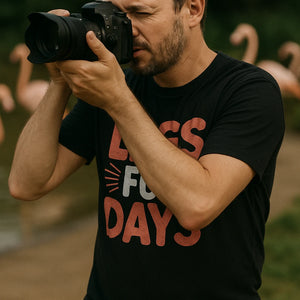 "Legs for Days" flamingo shirts - product photo 7