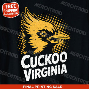 "Cuckoo Virginia" t shirt cuckoo - product photo 9