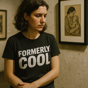 "Formerly Cool" parent identity crisis shirts - product photo 8