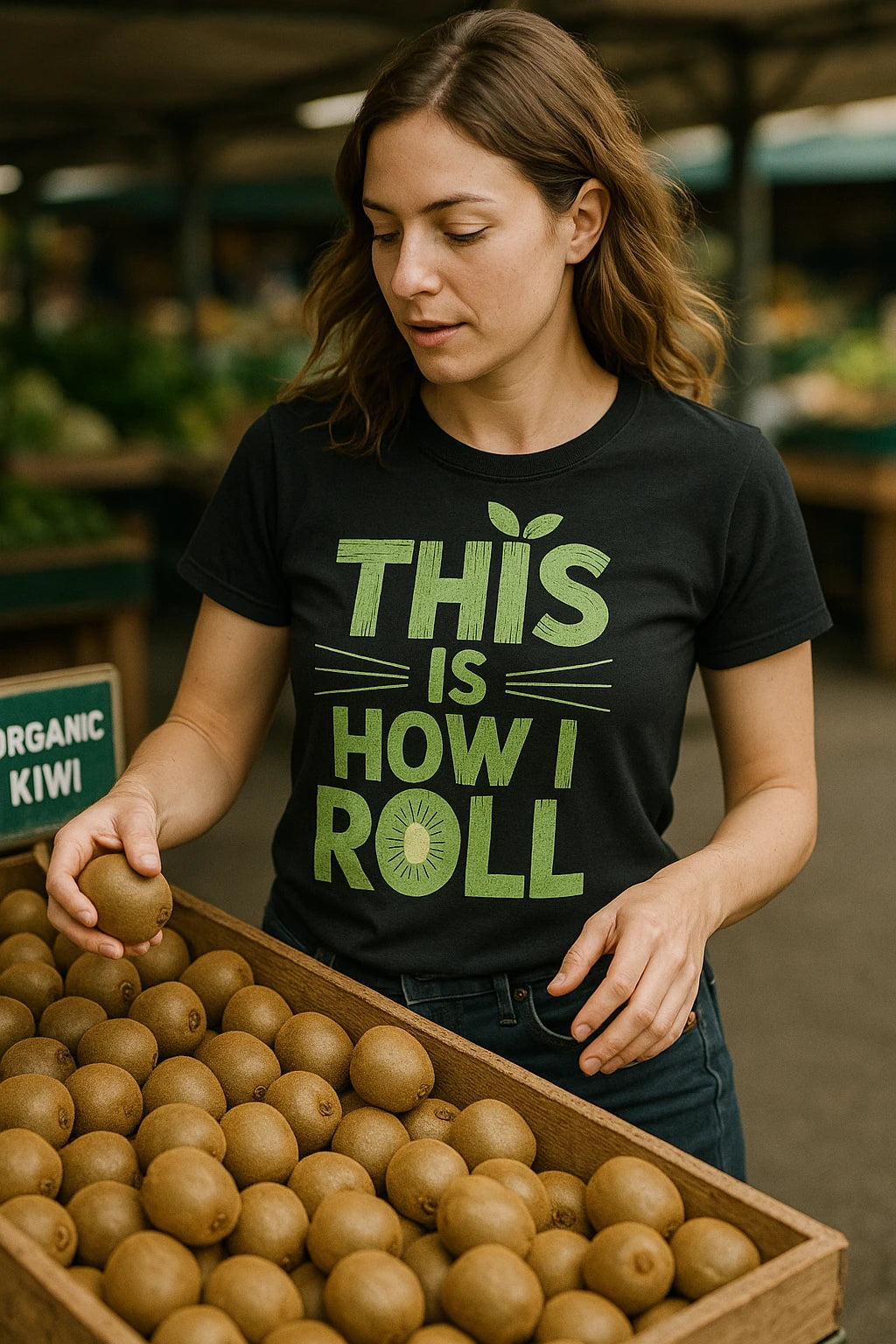 "This Is How I Roll" black kiwis shirts - a birthday gift for kiwis lover