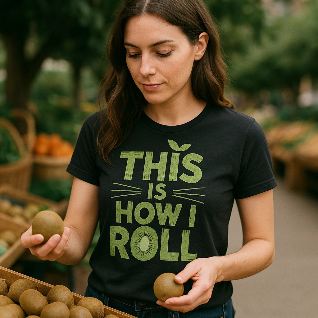 "This Is How I Roll" kiwis shirts - product photo 9
