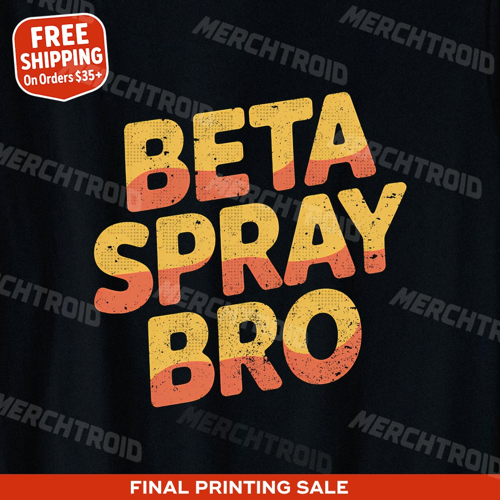 "Beta Spray Bro" rock climbing t shirt - product photo 9