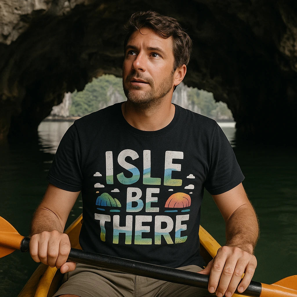 "Isle Be There" islands t shirt - product photo 8