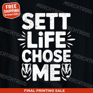 "Sett Life Chose Me" badgers shirts - product photo 9