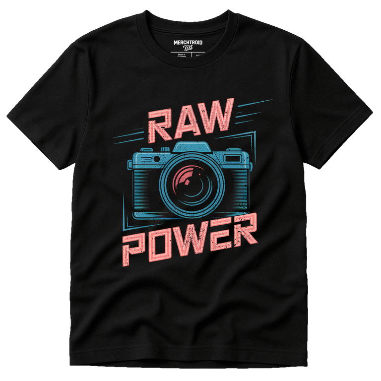 Black Photographer T Shirt - 