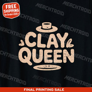 "Clay Queen" sculpting t shirt - product photo 9
