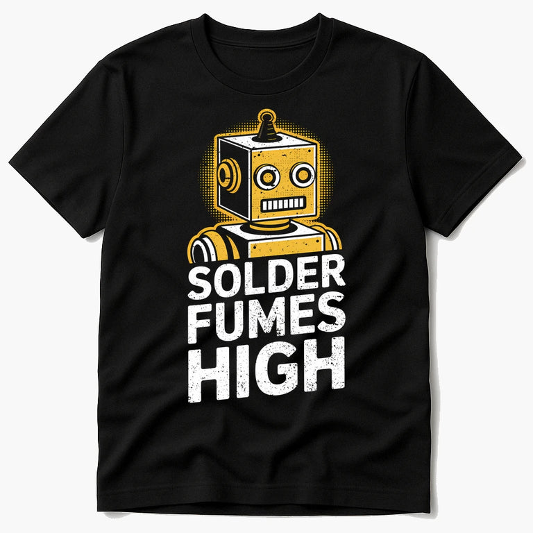 Black Robotic T Shirt - 