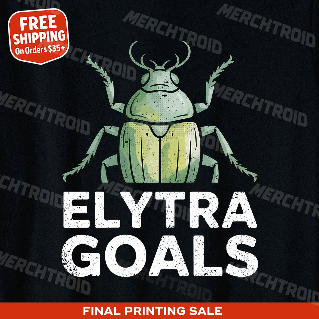 "Elytra Goals" beetle t shirt - product photo 9