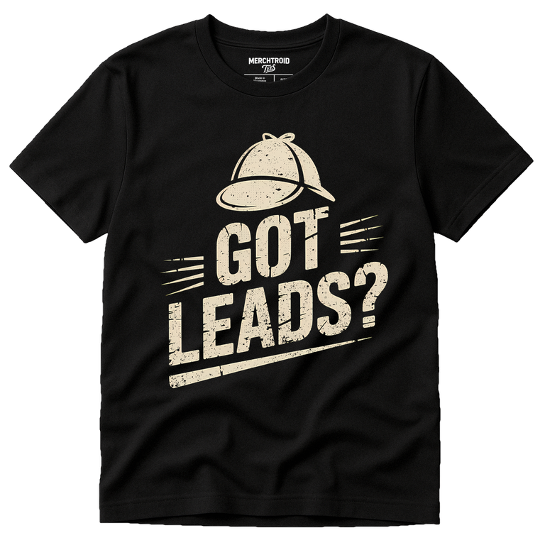Black Detective Shirts - 