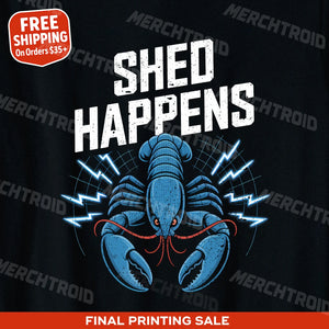 "Shed Happens" lobster shirts - product photo 9