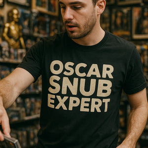"Oscar Snub Expert" graphic tee - product photo 6