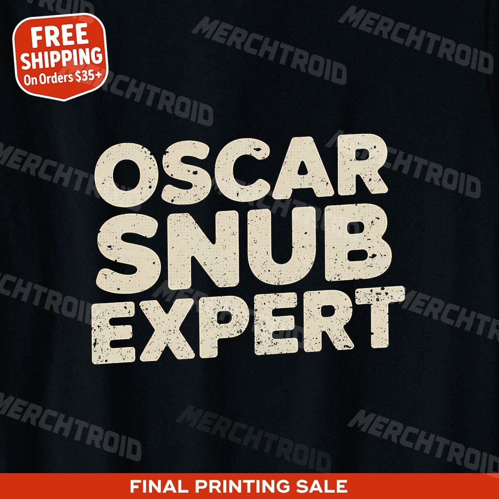 "Oscar Snub Expert" graphic tee - product photo 9