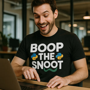 "Boop the Snoot" python t shirt - product photo 8