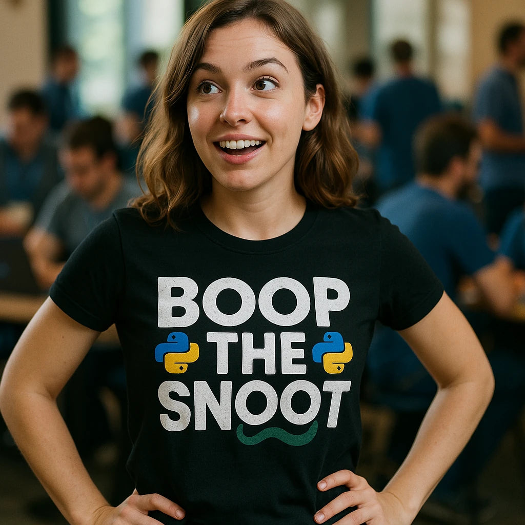 "Boop the Snoot" python t shirt - product photo 9