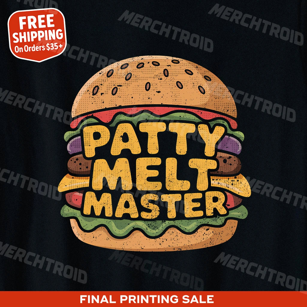 "Patty Melt Master" burgers t shirt - product photo 9