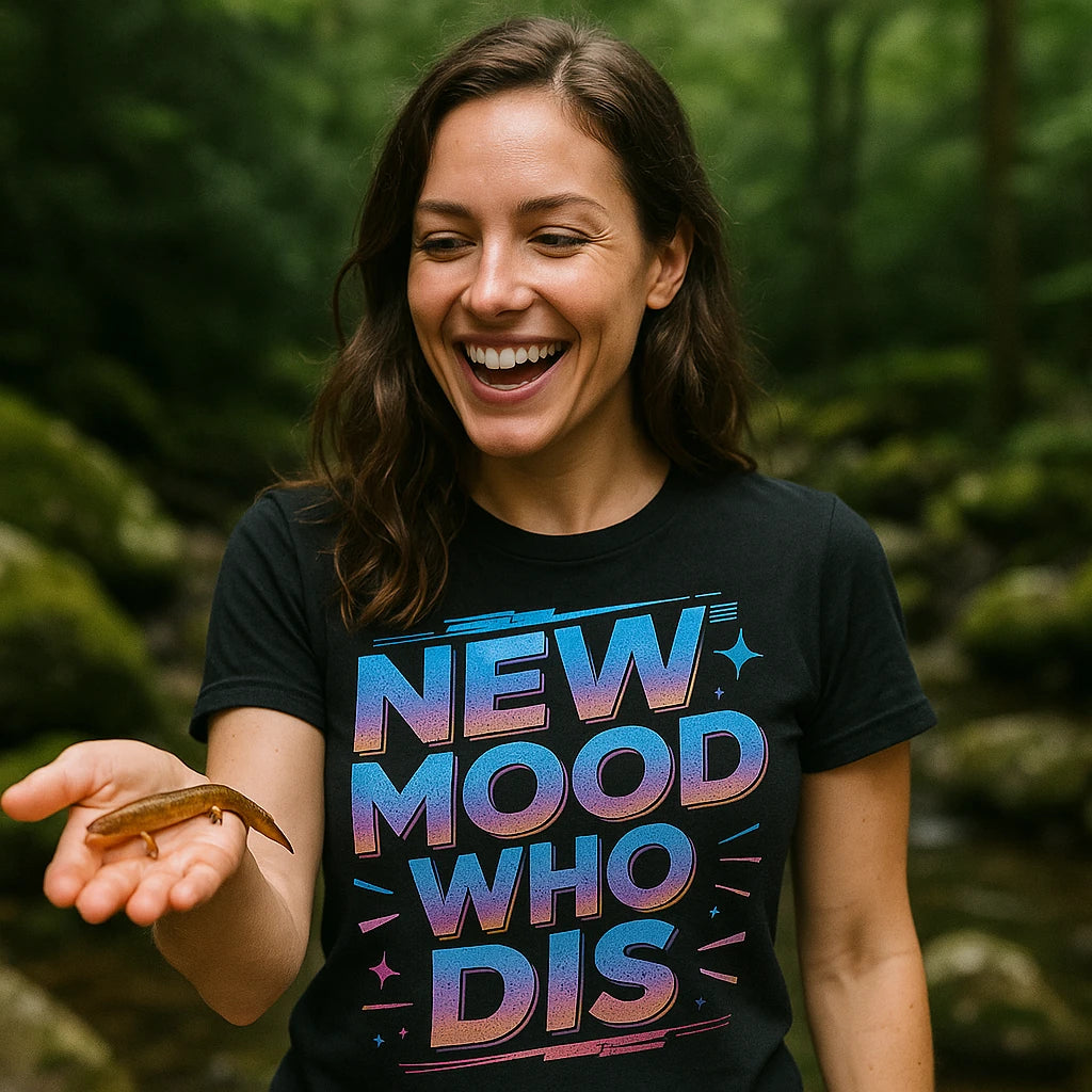 "Newt Mood Who Dis" newt shirts - product photo 9
