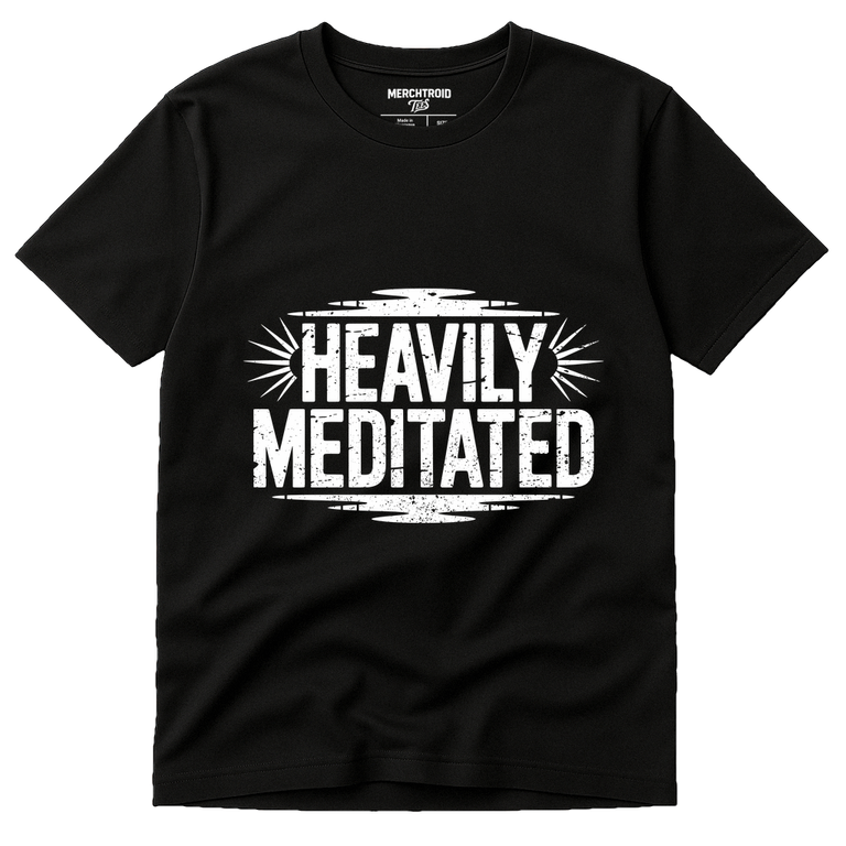 Black Meditation T Shirt - 