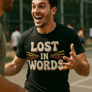 "Lost in Words" translator shirts - product photo 8