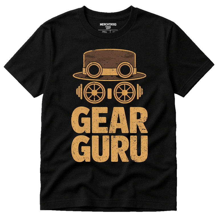 Black Steampunk Tee Shirts - 