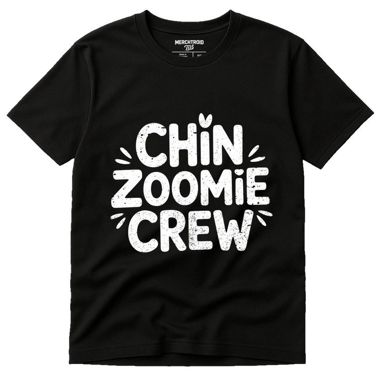 Black T Shirt Chinchilla - 