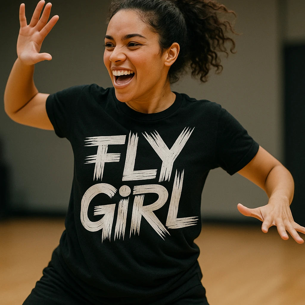 "Fly Girl" hip hop t shirt - product photo 8