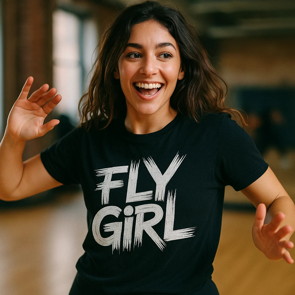 "Fly Girl" hip hop t shirt - product photo 9