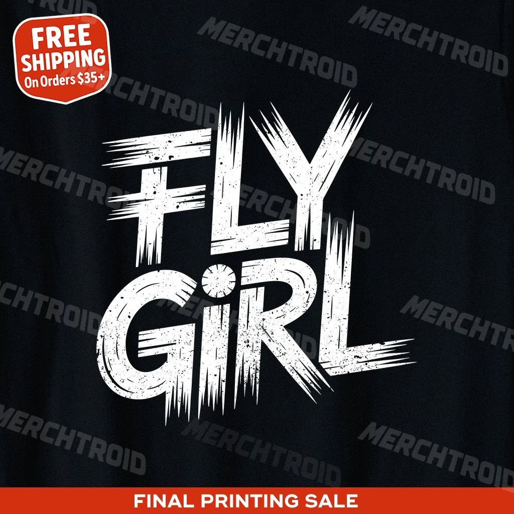 "Fly Girl" hip hop t shirt - product photo 10