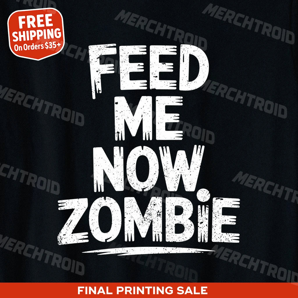 "Feed Me Now Zombie" new parents shirts - product photo 9