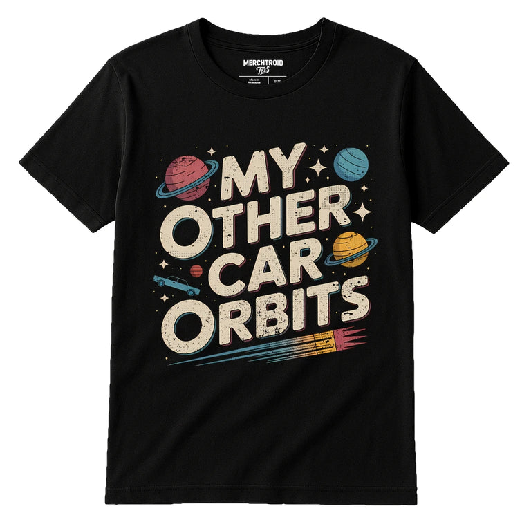 Black Space Science Shirts - 