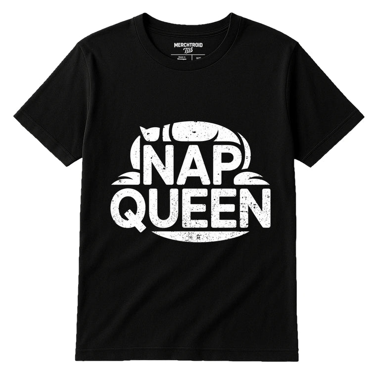 Black Oversized Sleep Tee - 