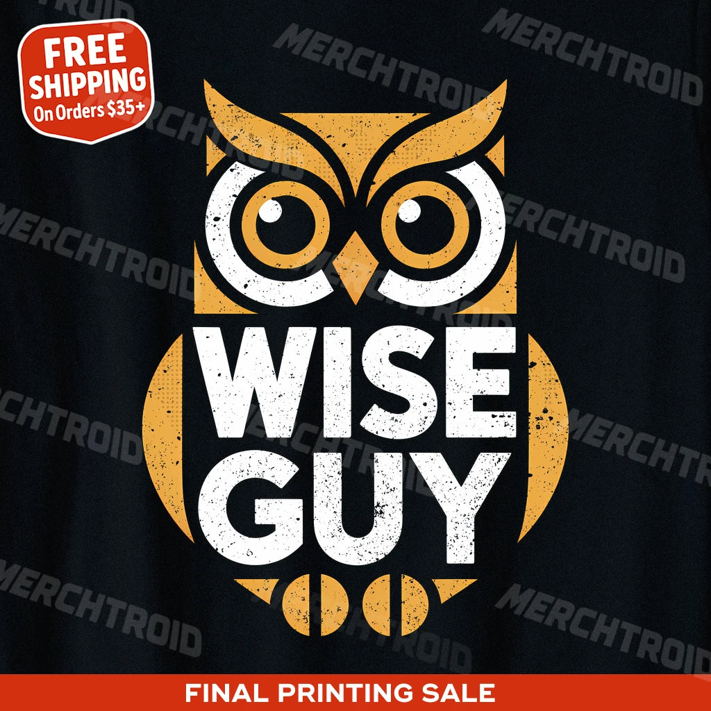 "Wise Guy" owl tee shirt - product photo 10