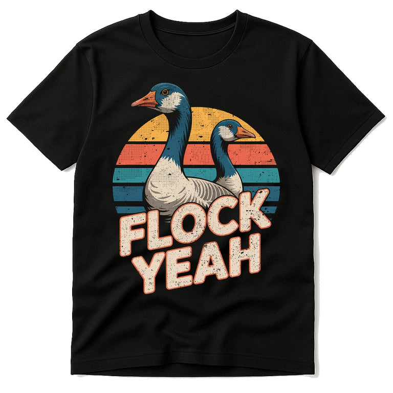 Black Geese T Shirt - 