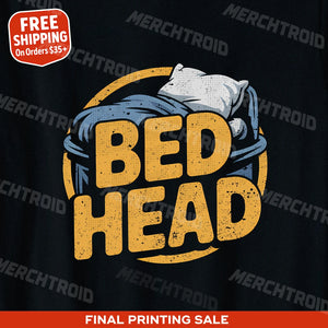 "Bed Head" button up sleep shirts - product photo 9