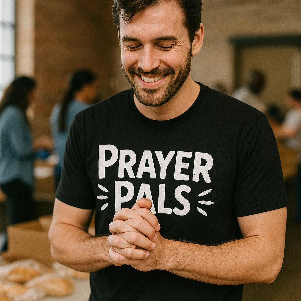 "Prayer Pals" love and faith tshirts - product photo 8