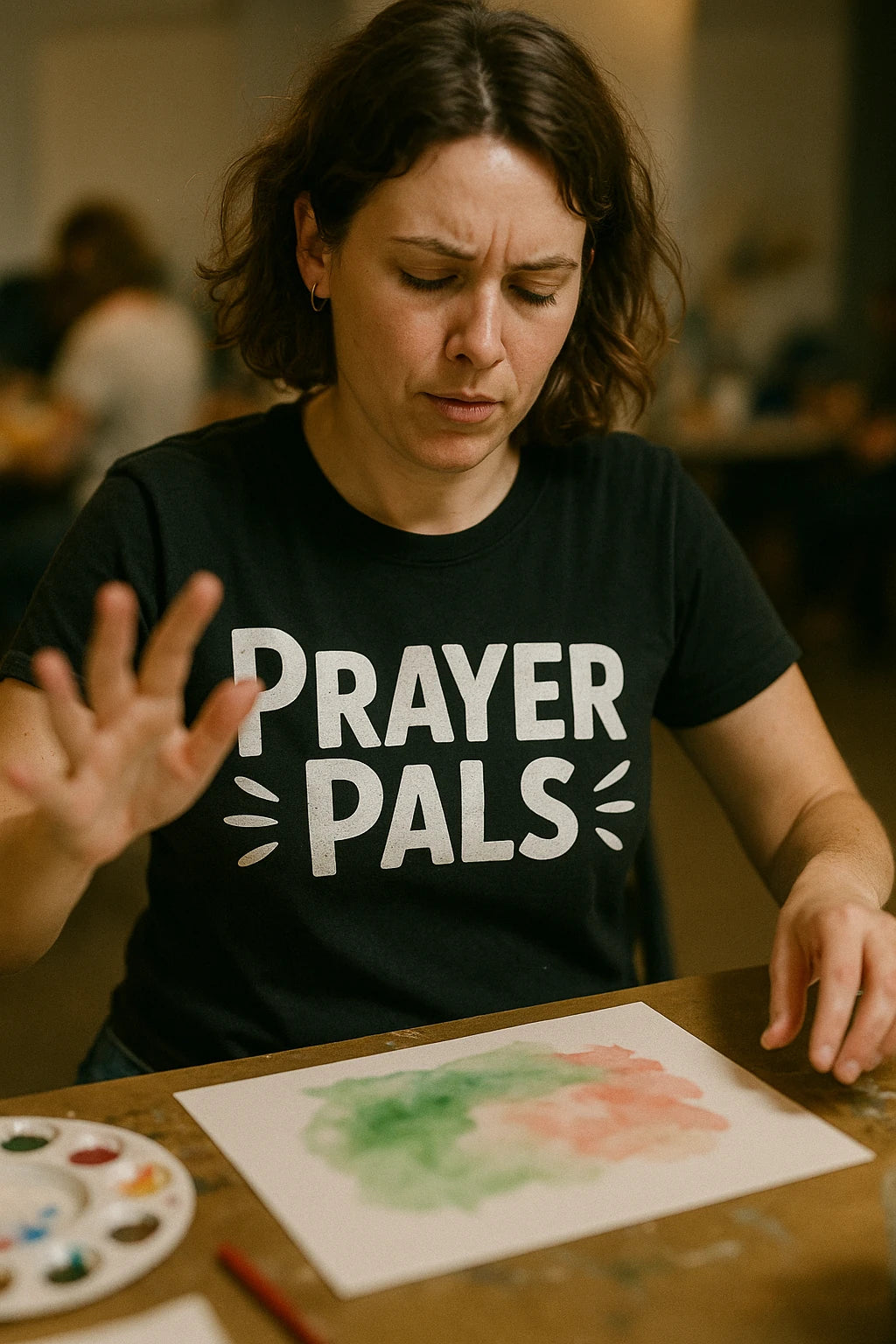"Prayer Pals" love and faith tshirts - product photo 6
