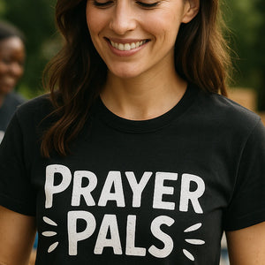 "Prayer Pals" love and faith tshirts - product photo 7