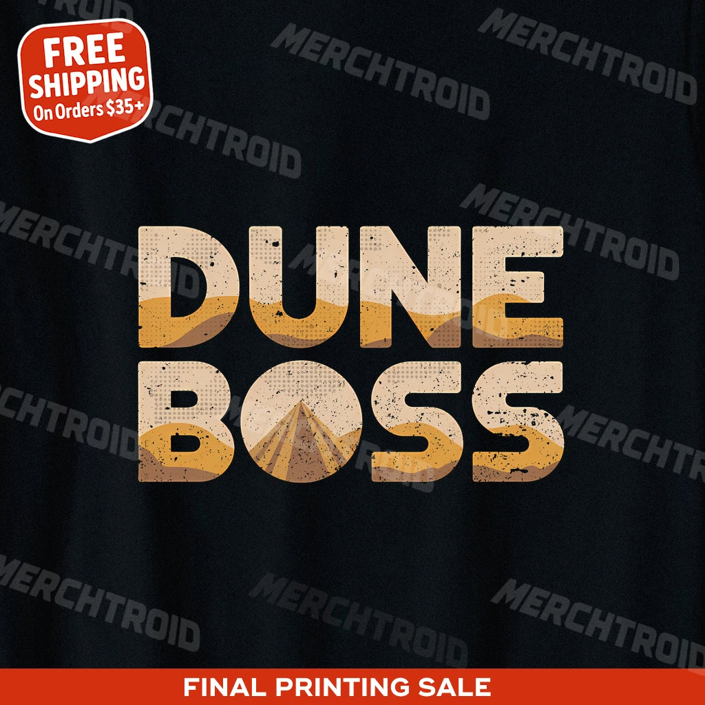 "Dune Boss" sandboarding t shirt - product photo 9