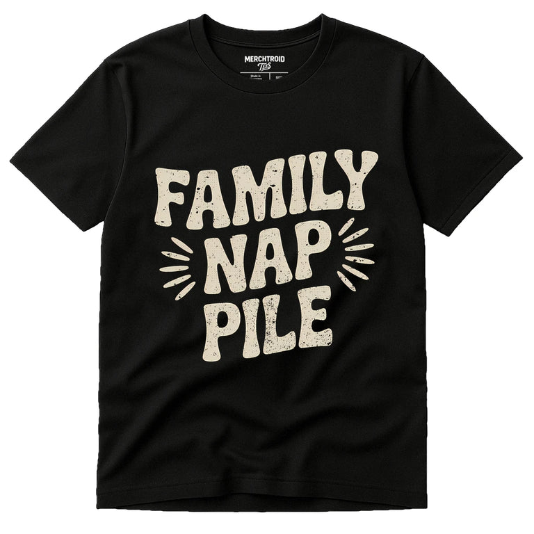 Black Family Life T Shirt - 