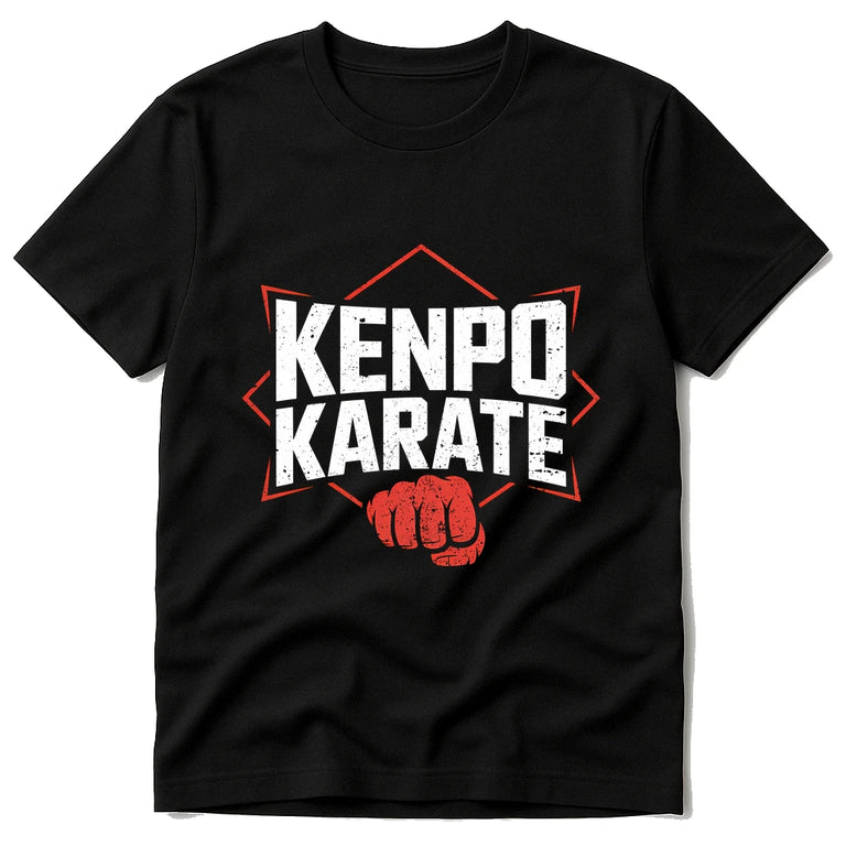 Black Mixed Martial Arts T Shirt - 