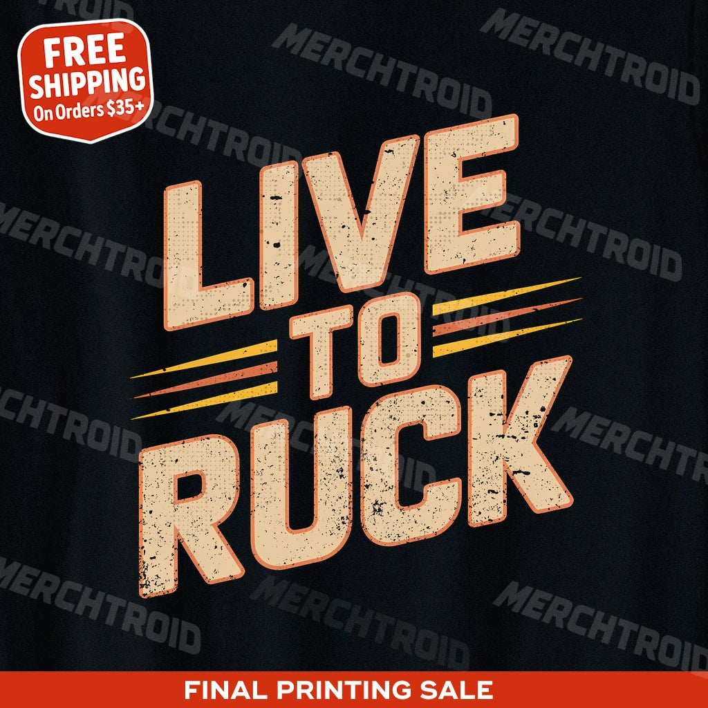 "Live To Ruck" rugby shirts - product photo 10