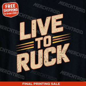 "Live To Ruck" rugby shirts - product photo 10