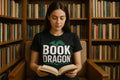Reading T-Shirt - "Book Dragon" Graphic Tee — image 3