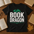 Reading T-Shirt - "Book Dragon" Graphic Tee — image 5
