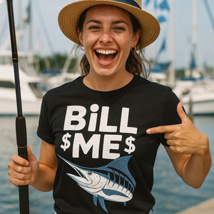"Bill Me" marlin t shirt - product photo 8