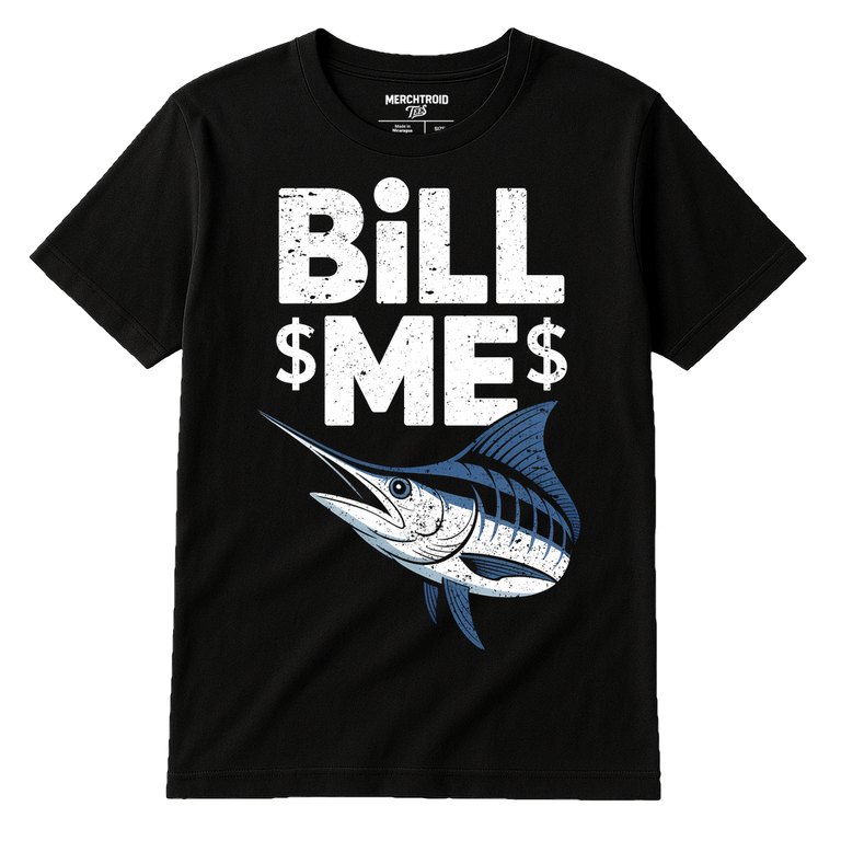 Black Marlin T Shirt - 