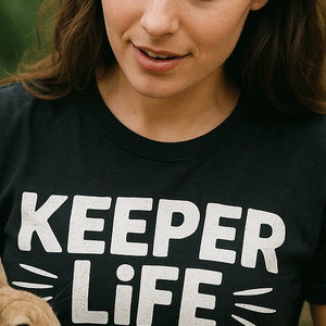 "Keeper Life" zookeeper t shirt - product photo 9